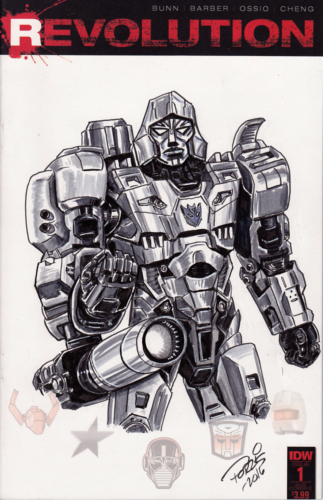 IDW Revolution Issue One-Megatron, Porzig 2016